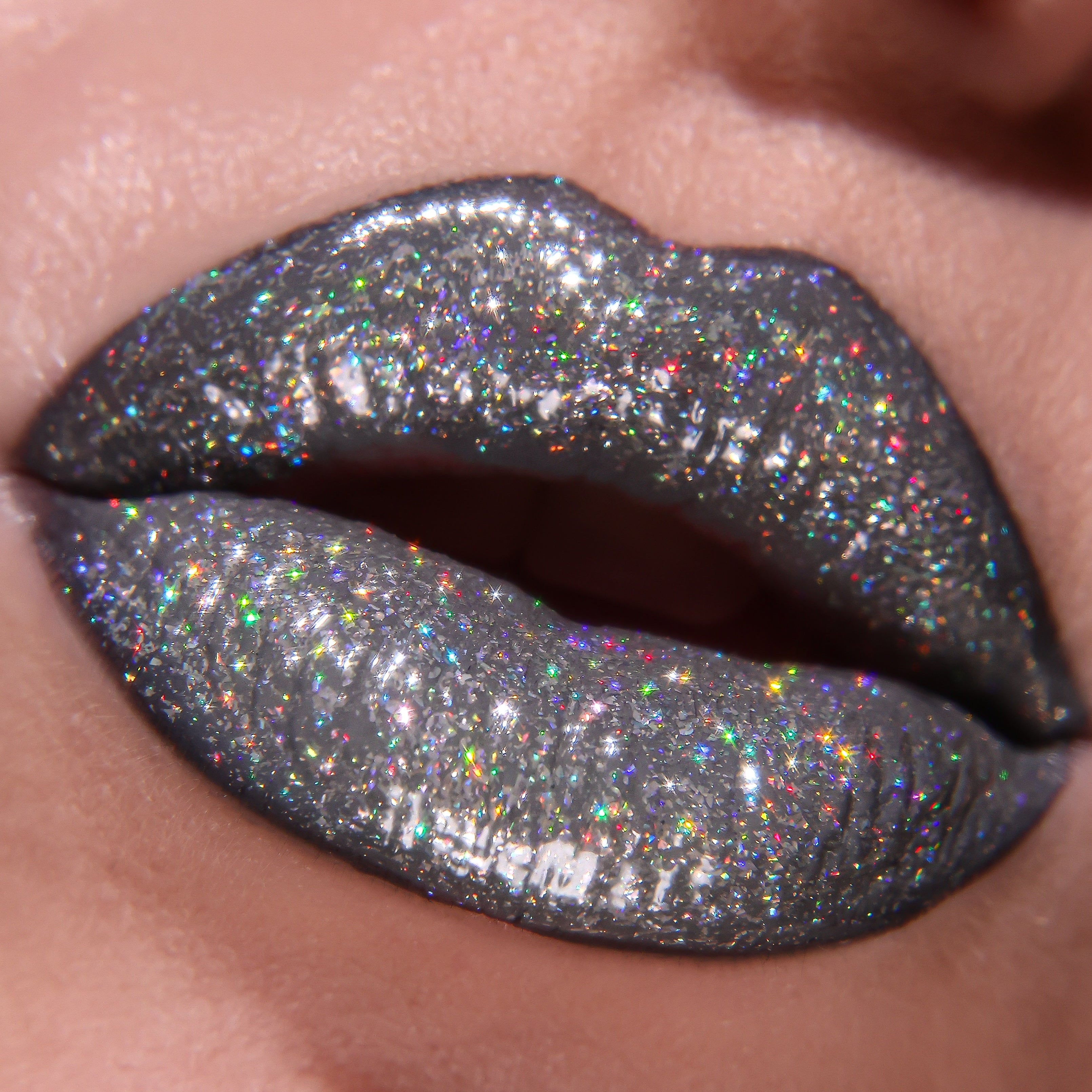 HOLOGRAPHIC GLITTER LIP GLOSS - AS ABOVE